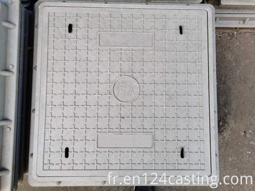 Frp Manhole Cover 600x600 B125 Old Style No Lock